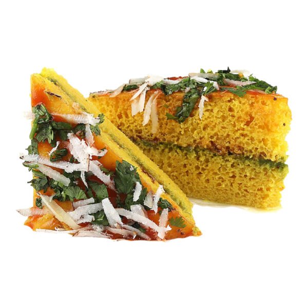 Dhokla Sandwich (Layered Khaman Dhokla, Gujarati Dhokla)