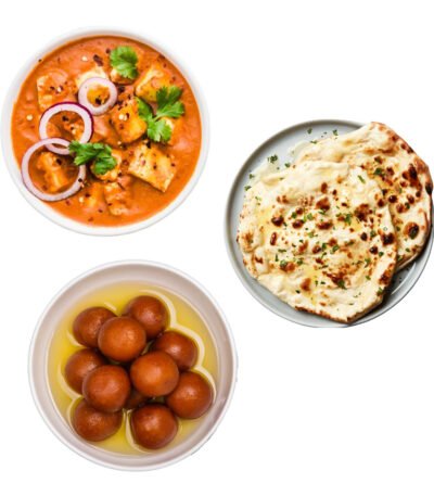 Veg Combo – Paneer Tikka Masala + Butter Naan + Gulab Jamun