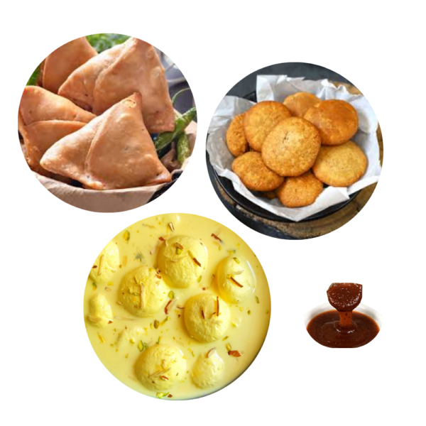 Samosa, Kachori & Rasmalai